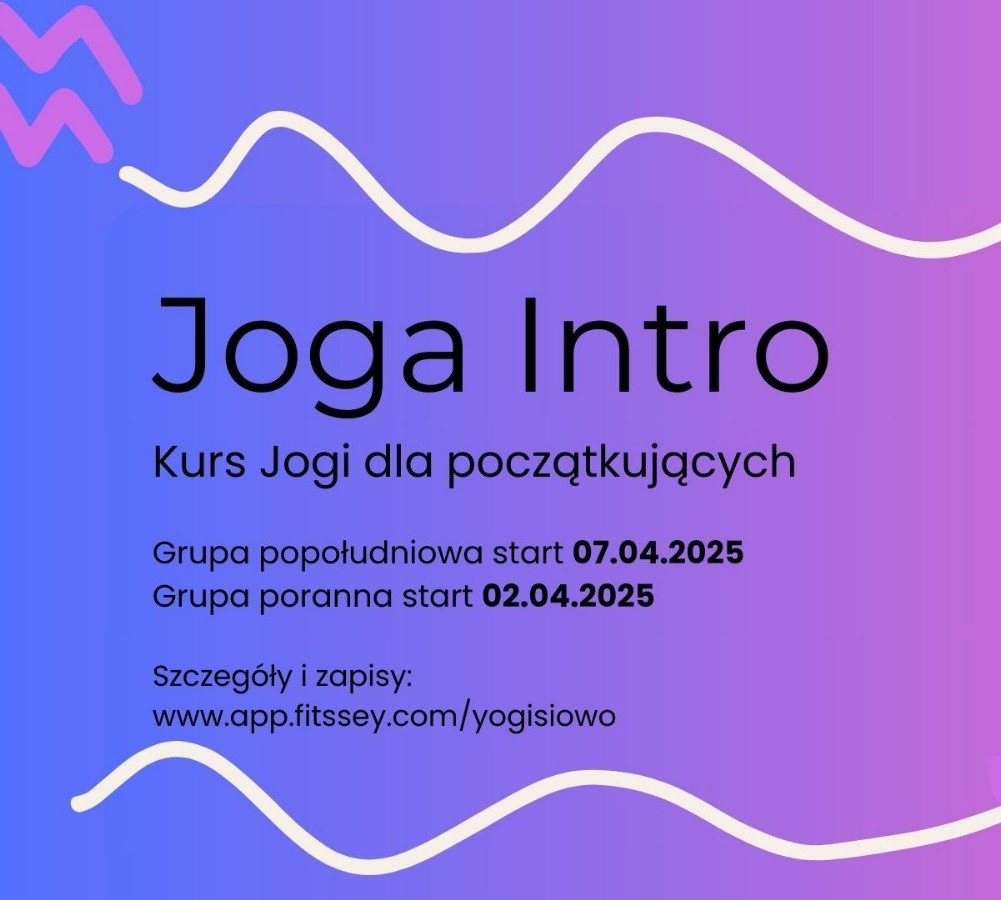 Joga Intro – Kurs jogi dla początkujących