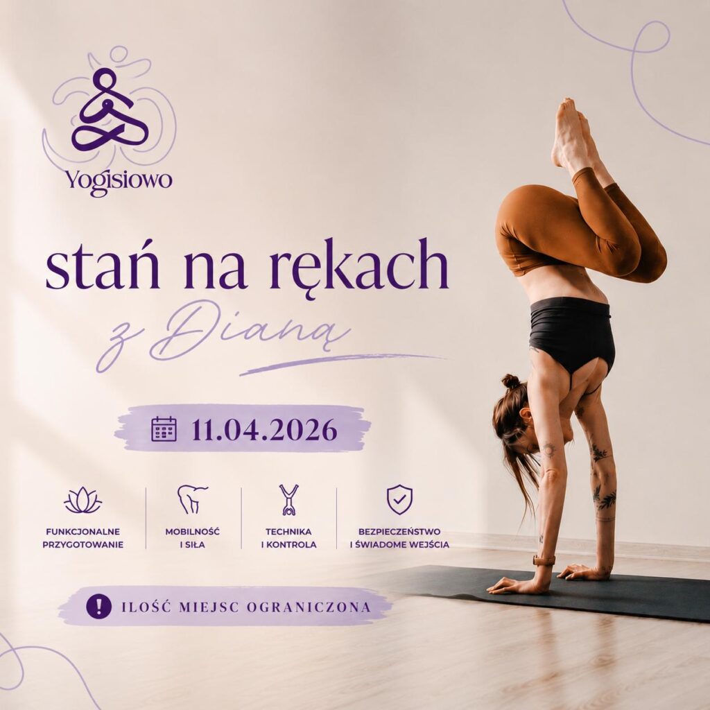 Stań na rękach – warsztat z Dianą Mazurczak