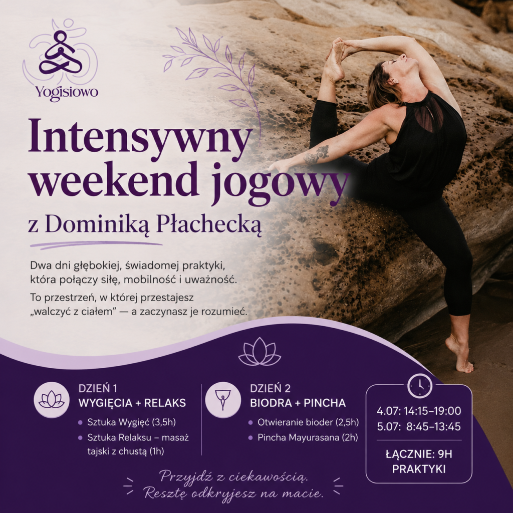 Intensywny weekend jonowy z Dominiką Płachecką